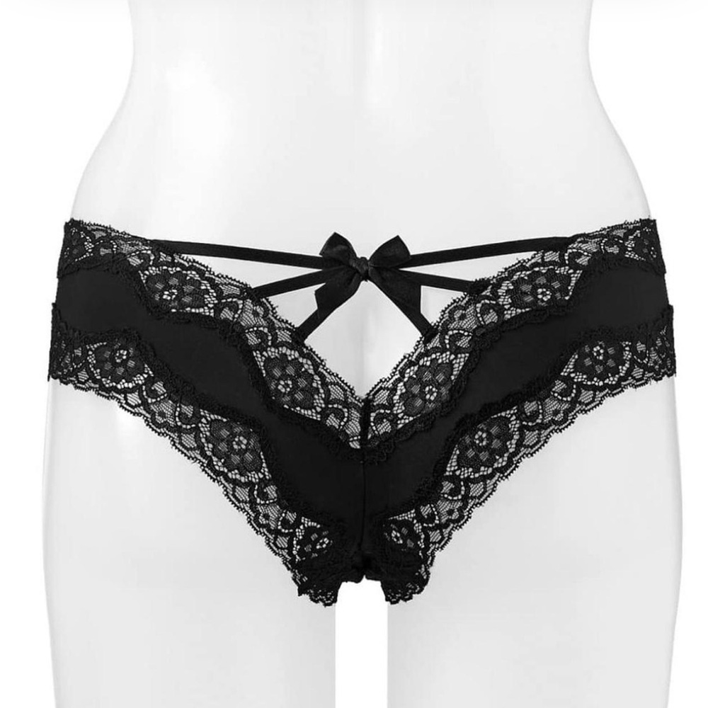 Aimerfeel Japanese Black Lace Panties (4 pairs)